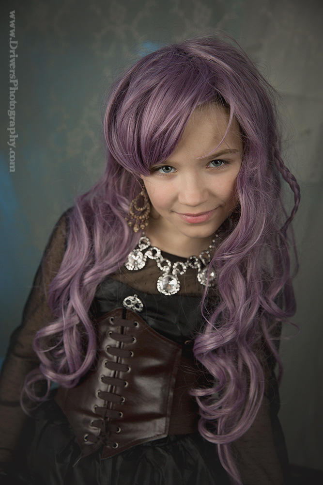 Ally Hall in ‘Steam Punk’. These shots are done in studio by a Professional Photographer. Movies and TV shows use kids in many fantasy/ Scifi projects. These Projects include ‘Mortal Engines’, ‘Star Wars’,’Star Trek’. These Themes in a Portfolio will assist in casting for such projects.